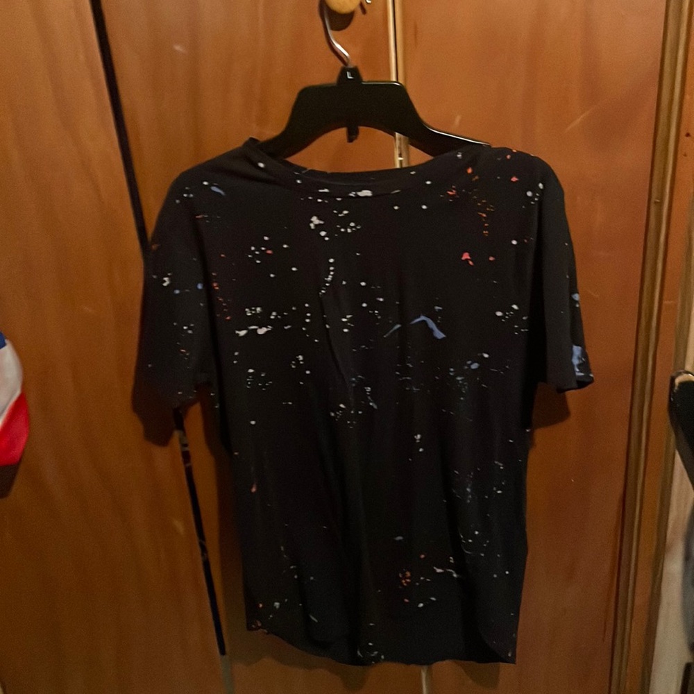 Paint splatter tee